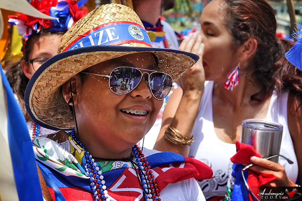 Belize Independence Day Parade in San Pedro, Ambergris Caye