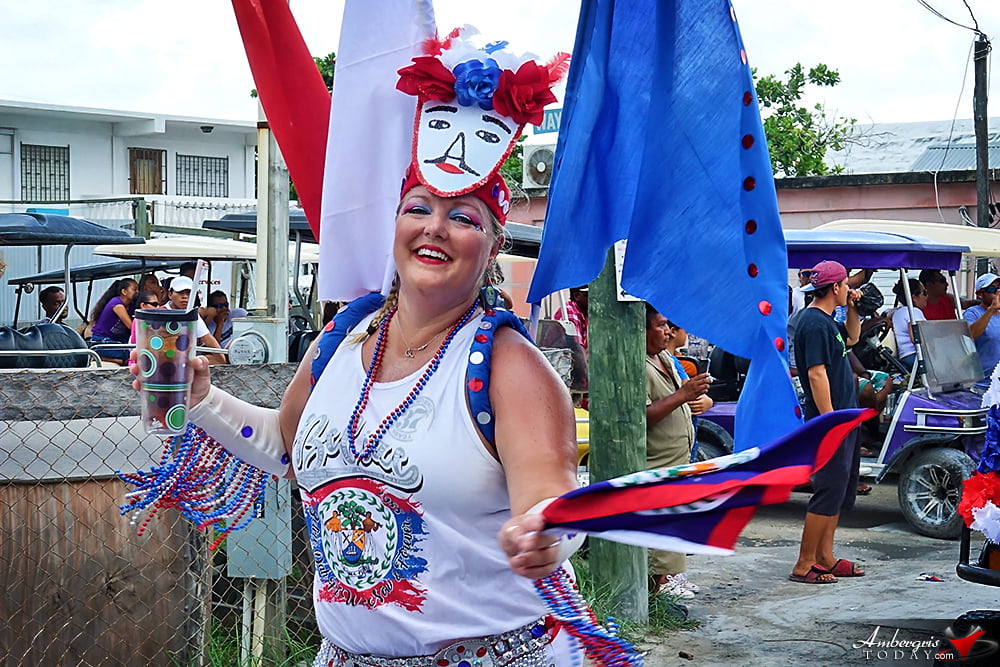 Belize Independence Day Parade in San Pedro, Ambergris Caye