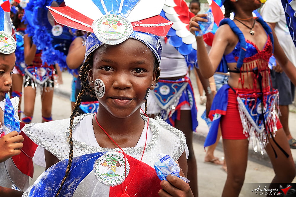 Belize Independence Day Parade in San Pedro, Ambergris Caye