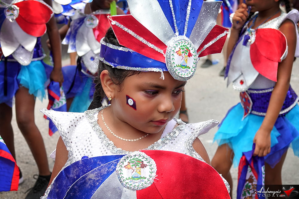 Belize Independence Day Parade in San Pedro, Ambergris Caye