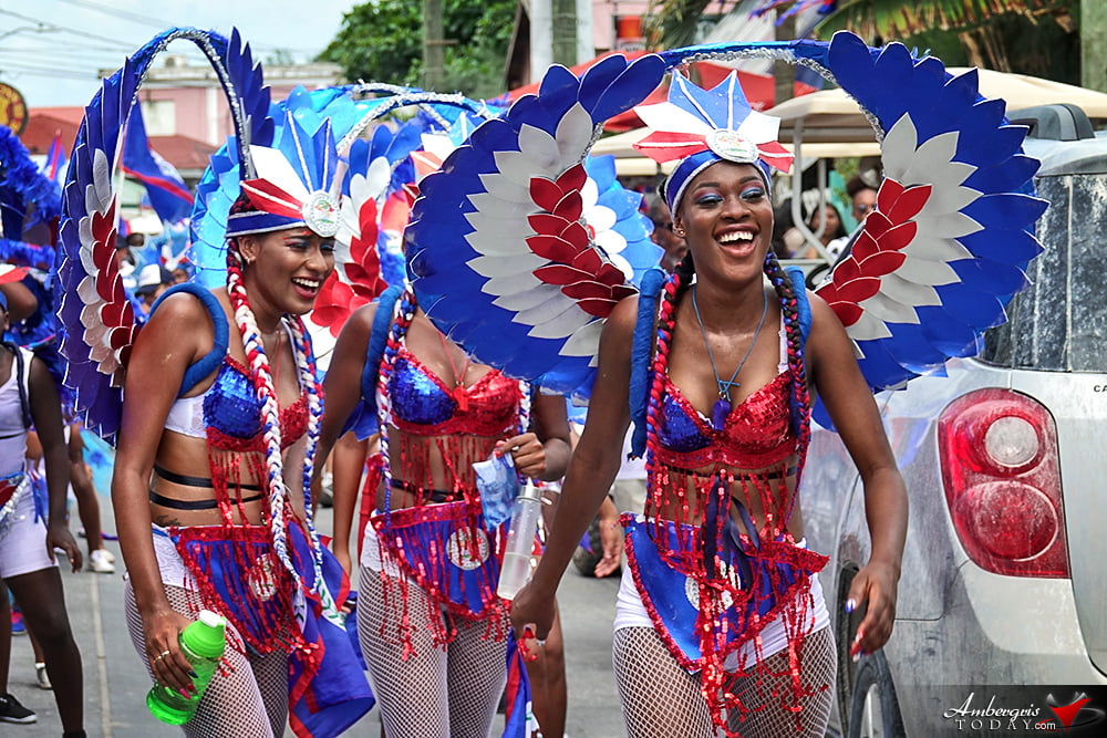 Belize Independence Day Parade in San Pedro, Ambergris Caye