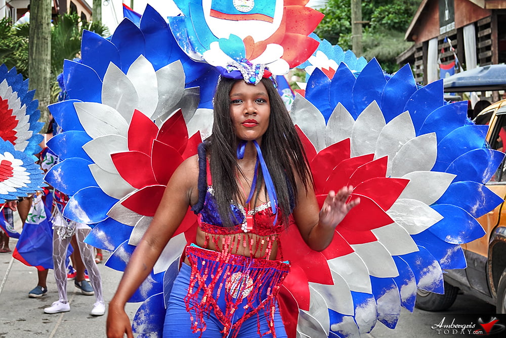 Belize Independence Day Parade in San Pedro, Ambergris Caye