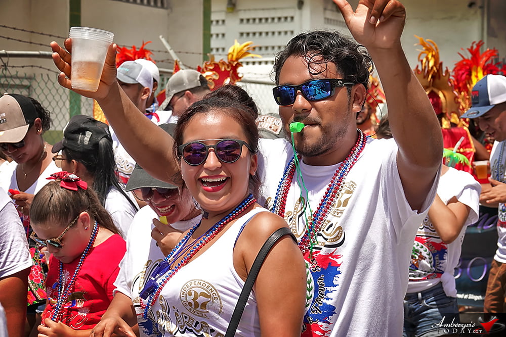 Belize Independence Day Parade in San Pedro, Ambergris Caye