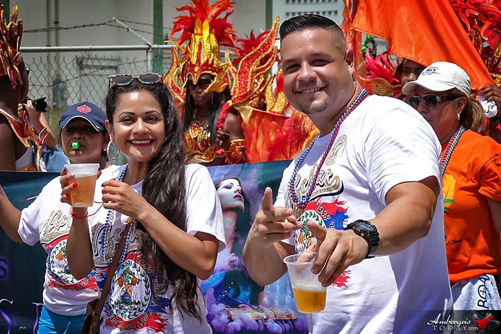 Belize Independence Day Parade in San Pedro, Ambergris Caye