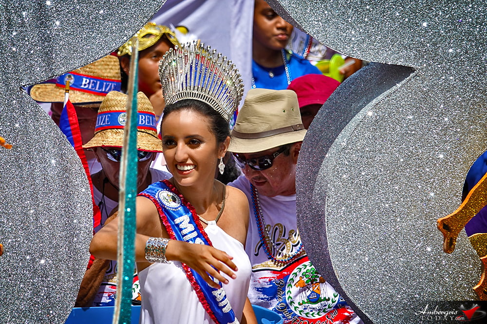 Belize Independence Day Parade in San Pedro, Ambergris Caye