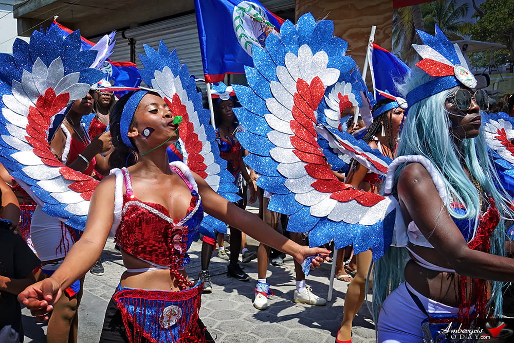 Belize Independence Day Parade in San Pedro, Ambergris Caye