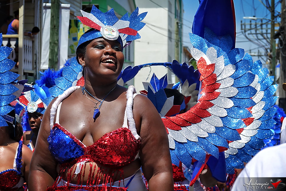 Belize Independence Day Parade in San Pedro, Ambergris Caye