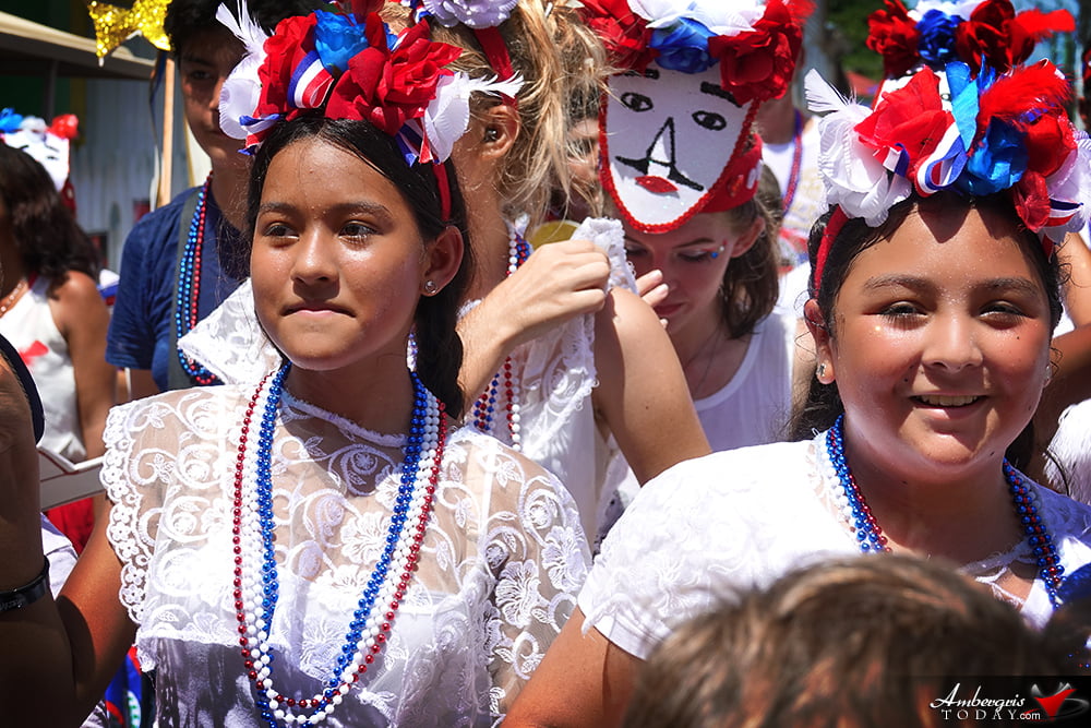 Belize Independence Day Parade in San Pedro, Ambergris Caye