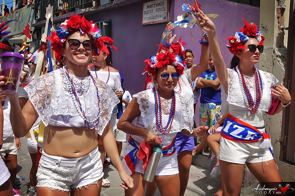 Belize Independence Day Parade in San Pedro, Ambergris Caye