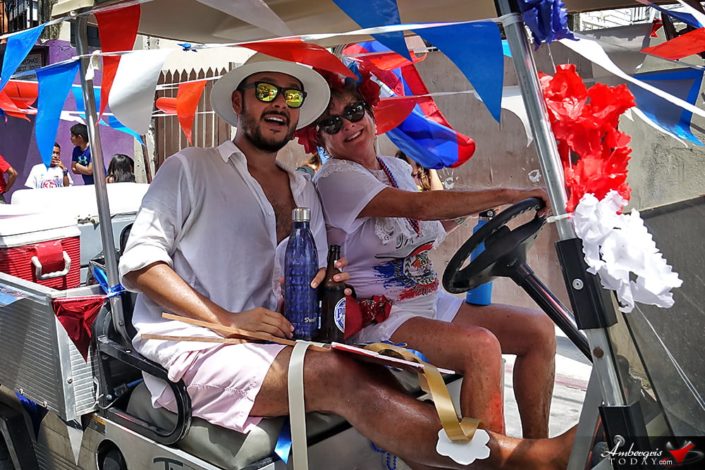 Belize Independence Day Parade in San Pedro, Ambergris Caye