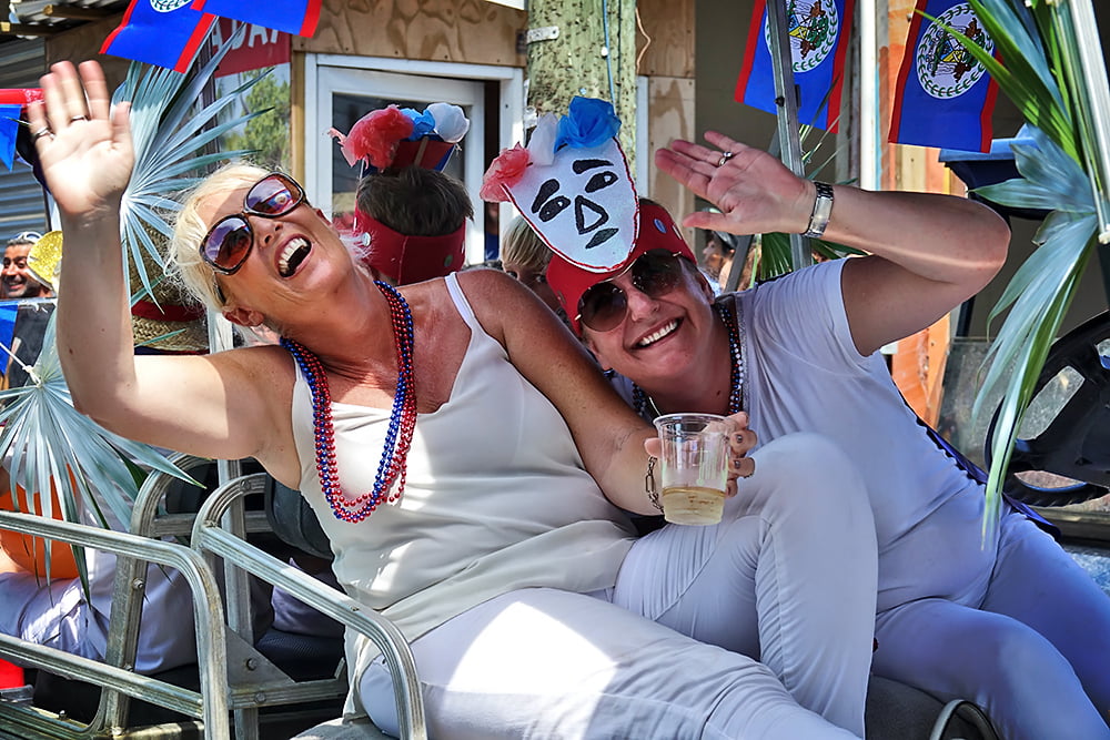 Belize Independence Day Parade in San Pedro, Ambergris Caye