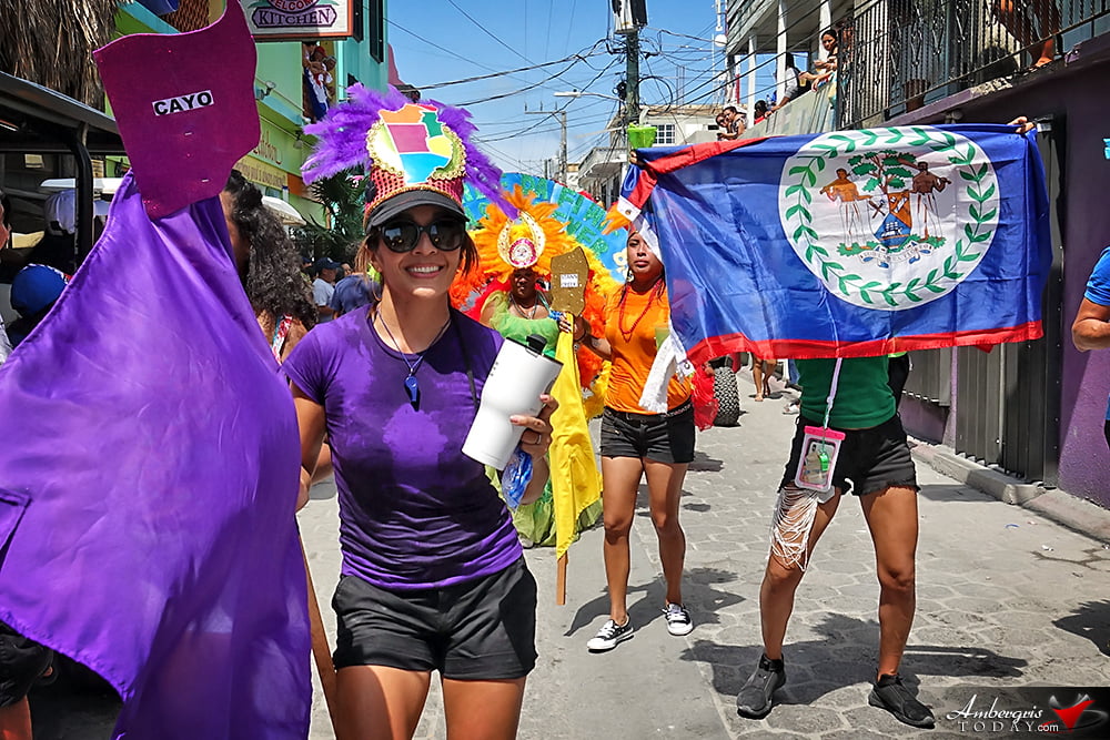 Belize Independence Day Parade in San Pedro, Ambergris Caye