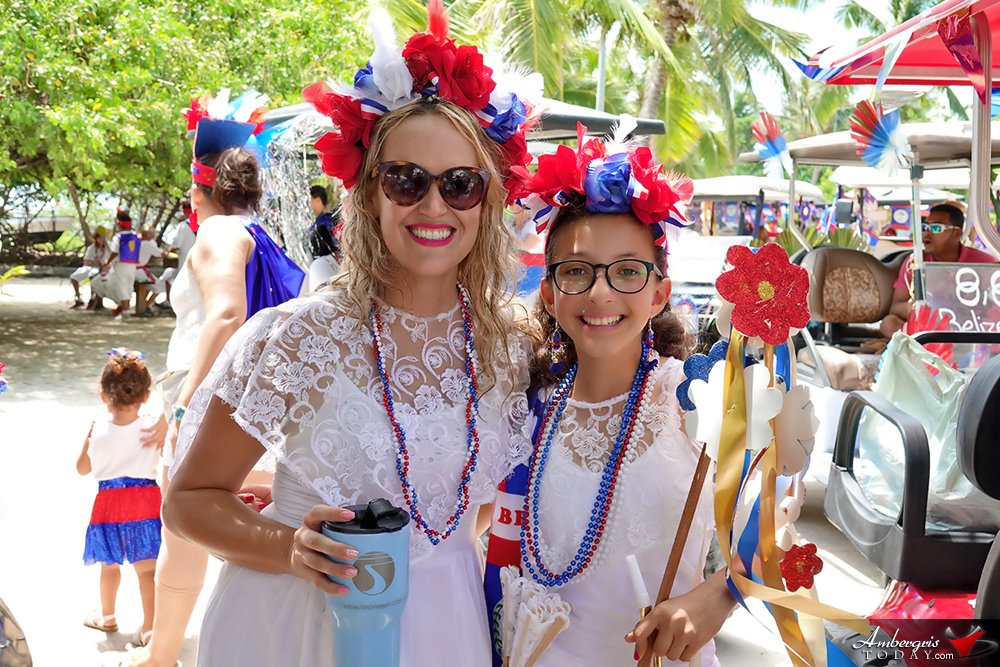 Belize Independence Day Parade in San Pedro, Ambergris Caye