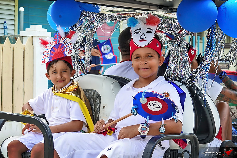Belize Independence Day Parade in San Pedro, Ambergris Caye