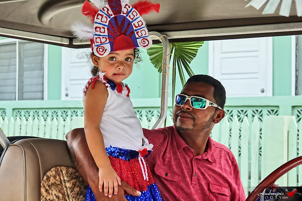 Belize Independence Day Parade in San Pedro, Ambergris Caye