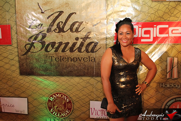 The Cast of La Isla Bonita Telenovela: Tessa Ochaeta - Lucrecia A Hollywood Premier for Belize’s First Telenovela La Isla Bonita