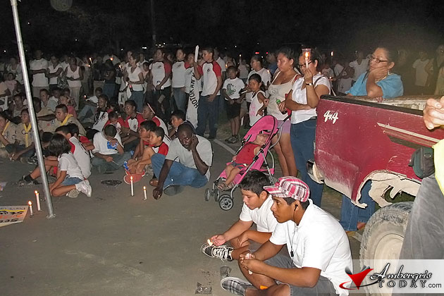 Vigil for Jasmine Lowe