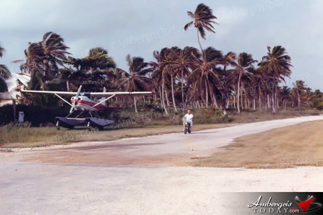 John Greif brought the first Seaplane to San Pedro, Ambergris Caye