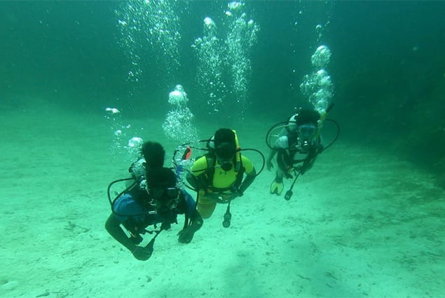 Junior Open Water Divers Certified in Kids in Action Summer Camp