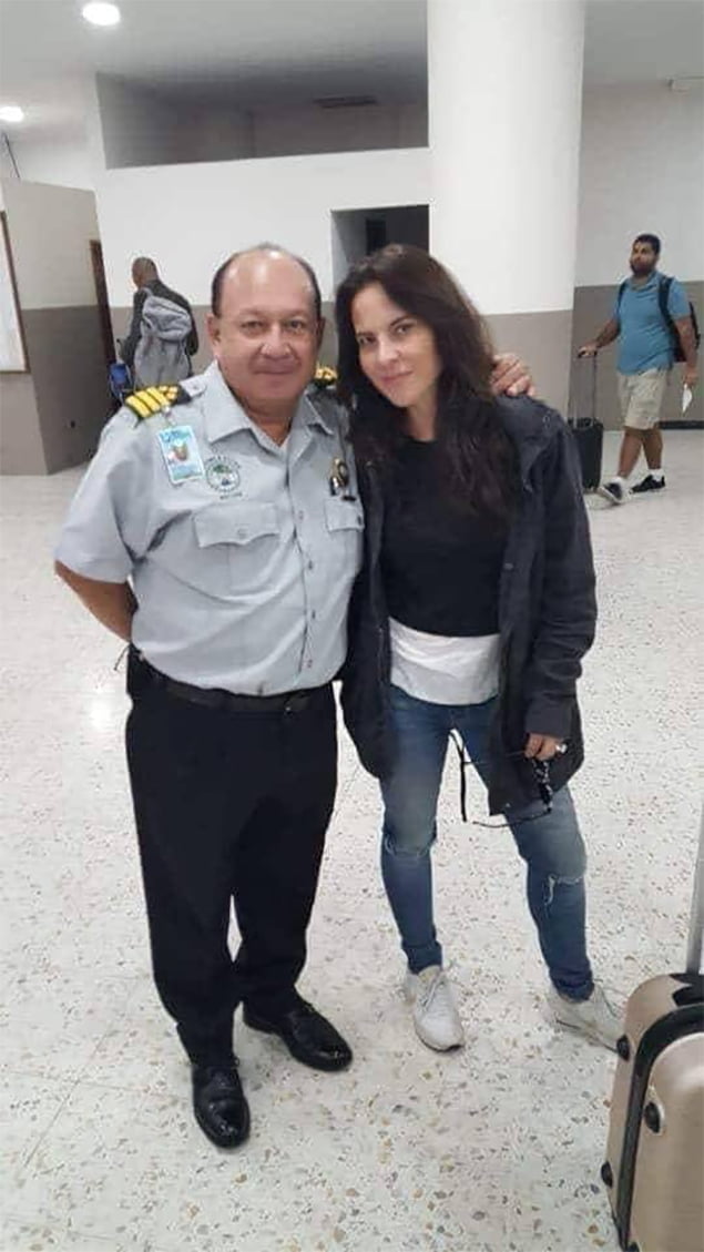 Celebrity Spotting: Kate del Castillo "La Reyna del Sur" in Belize