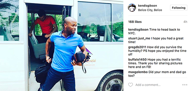 Celebrity Spotting: Kendis Gibson in San Pedro During Visit to Belize 6 Celebrity Spotting: Kendis Gibson in San Pedro During Visit to Belize