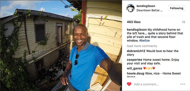 Celebrity Spotting: Kendis Gibson in San Pedro During Visit to Belize 5 Celebrity Spotting: Kendis Gibson in San Pedro During Visit to Belize