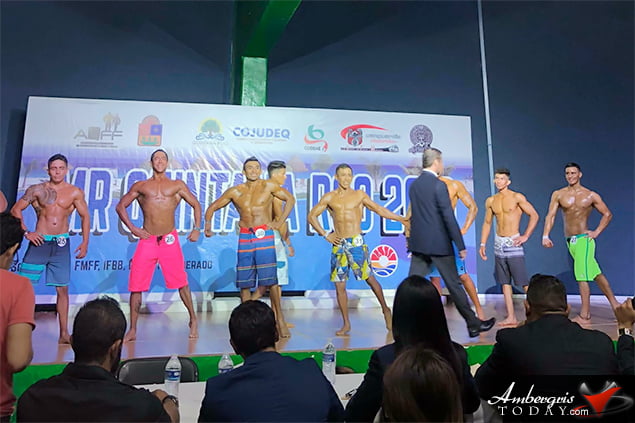  Kyrone Vasquez Represents Belize at Mr. Quintana Roo Physique Competition 