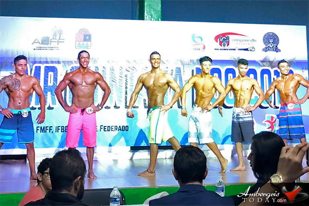 Kyrone Vasquez Represents Belize at Mr. Quintana Roo Physique Competition 