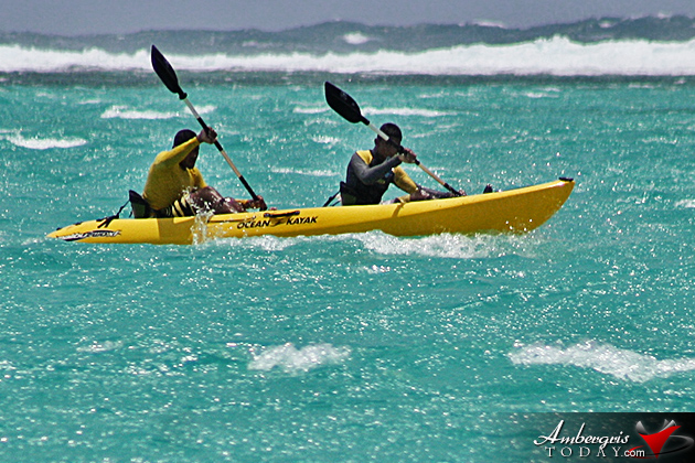 San Pedro Lagoon Reef Eco Challenge Day Two Team Coco Beach Wins Toughest Lagoon Reef Eco Challenge Yet