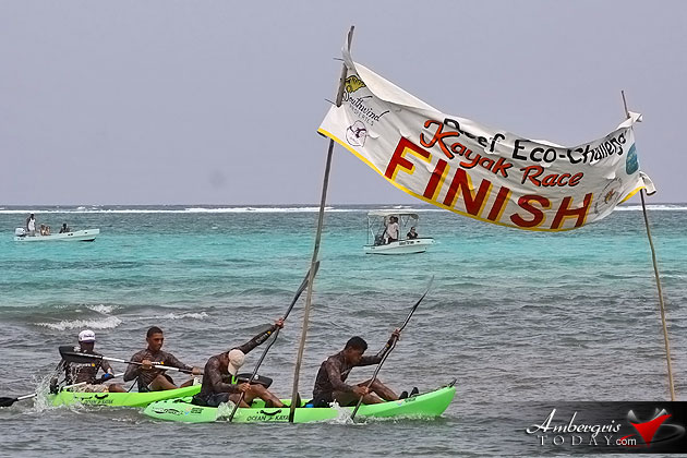 Kayakers Battle at 11th Annual Lagoon Reef Eco Challenge