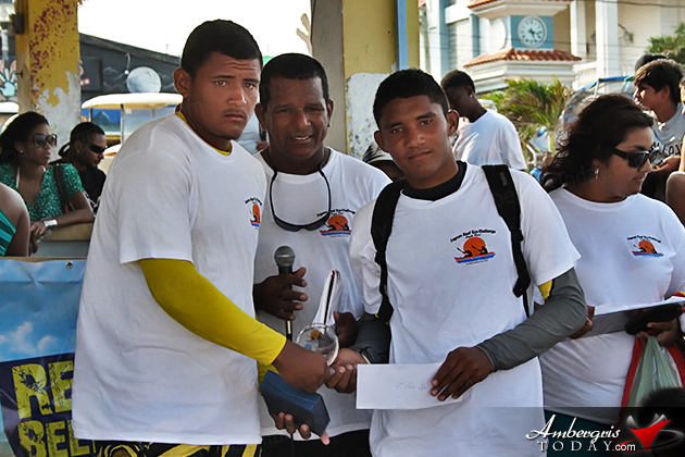Third Place winners Seaduced by Belize Roy Bradley and Brian Bradley Team Coco Beach Wins Toughest Lagoon Reef Eco Challenge Yet