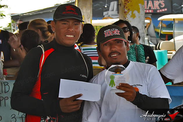 First Place Winners Coco Beach Cesar Salazar and Irvin Humes Team Coco Beach Wins Toughest Lagoon Reef Eco Challenge Yet