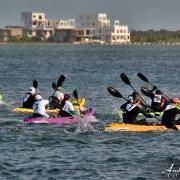 San Pedro Lagoon Reef Eco Challenge Day One Team Coco Beach Wins Toughest Lagoon Reef Eco Challenge Yet