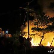 Brush Fire Threatened San Pablo Neighborhood