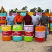 100 Eye-popping Trash Bins Distributed in San Pedro Town 100 Eye-popping Trash Bins Distributed in San Pedro Town