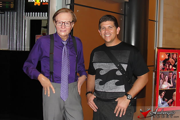 Who said San Pedro is Expensive? 3 Larry King Wax Sculpture