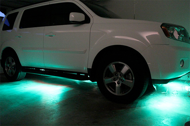 Accessory LED Lights Are Illegal on Motor Vehicles