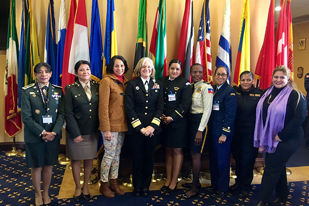 Belize Coast Guard Lieutenant Alma Pinelo Attends Gender Perspective Seminar Belize Coast Guard Lieutenant Alma Pinelo Attends Gender Perspective Seminar