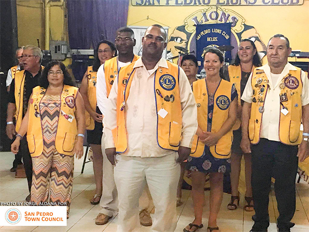 Nigel Belisle Leads San Pedro Lions Club