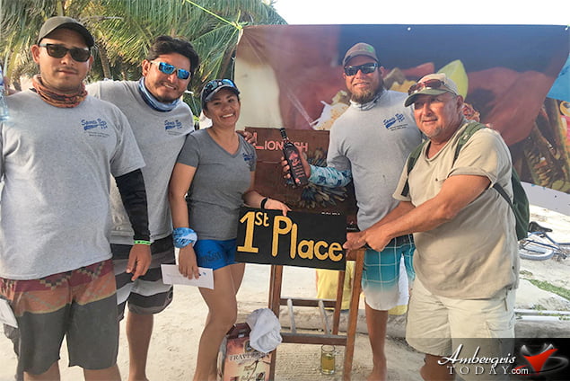 Amigos del Mar Takes Lionfish Tournament in Caye Caulker