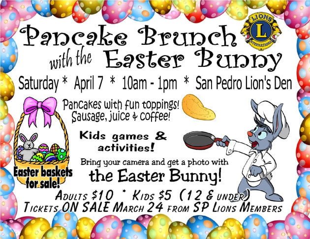 Lions Easter Fundraiser