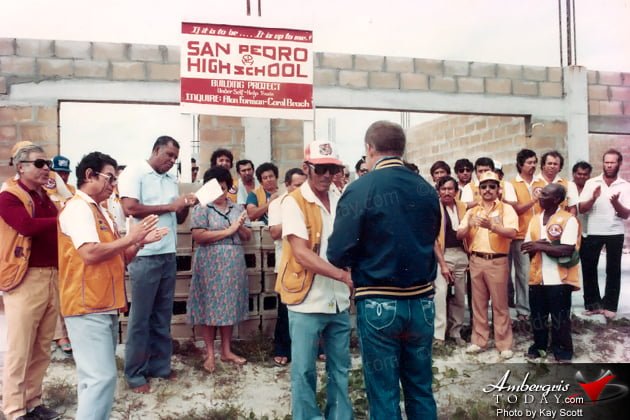Construction of the San Pedro High School San Pedro Lions Club -A Club That Truly Roars