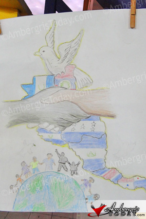 San Pedro Lion’s Club Holds International Peace Poster Contest