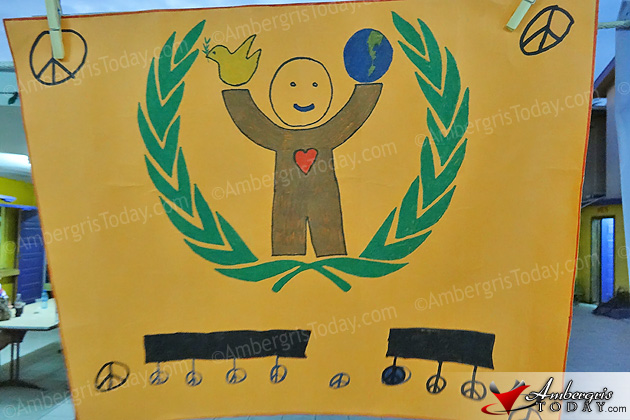 San Pedro Lion’s Club Holds International Peace Poster Contest