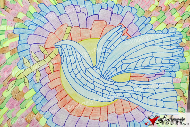 San Pedro Lion’s Club Holds International Peace Poster Contest