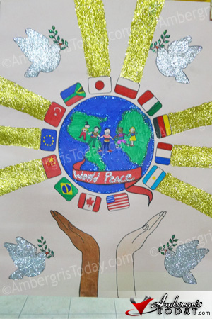 San Pedro Lion’s Club Holds International Peace Poster Contest