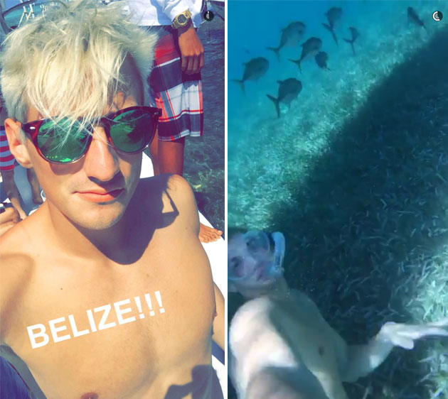 Mark Dohner in Belize Celebrity Spotting: Social Media Stars Logan Paul & Mark Dohner Visit San Pedro