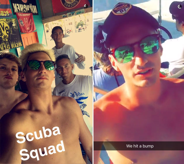 Mark Dohner in Belize Celebrity Spotting: Social Media Stars Logan Paul & Mark Dohner Visit San Pedro