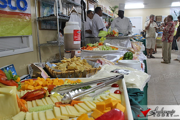 Dairy products set for sampling at Madisco Tasting event Madisco Holds Tasting and Product Presentation in San Pedro
