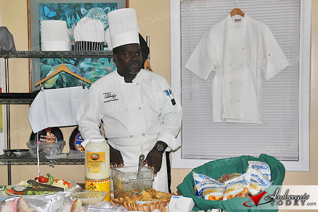 Chefs were on hand presenting dishes created with products from Madisco Madisco Holds Tasting and Product Presentation in San Pedro